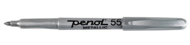 Märkpenna Penol 55 metallic silver