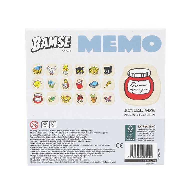 Bamse memo, Övrigt