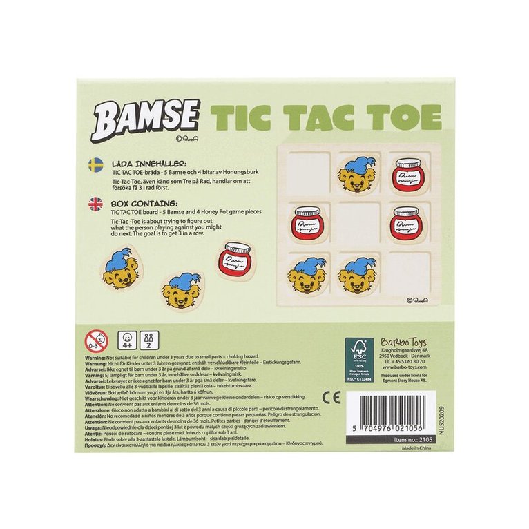 Bamse tre i rad, Övrigt