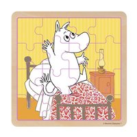 Tr�pussel 16 bitar Moomin Bedtime Jumping