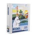 Pussel 1000 bitar Art Puzzle Moomin On Bridge