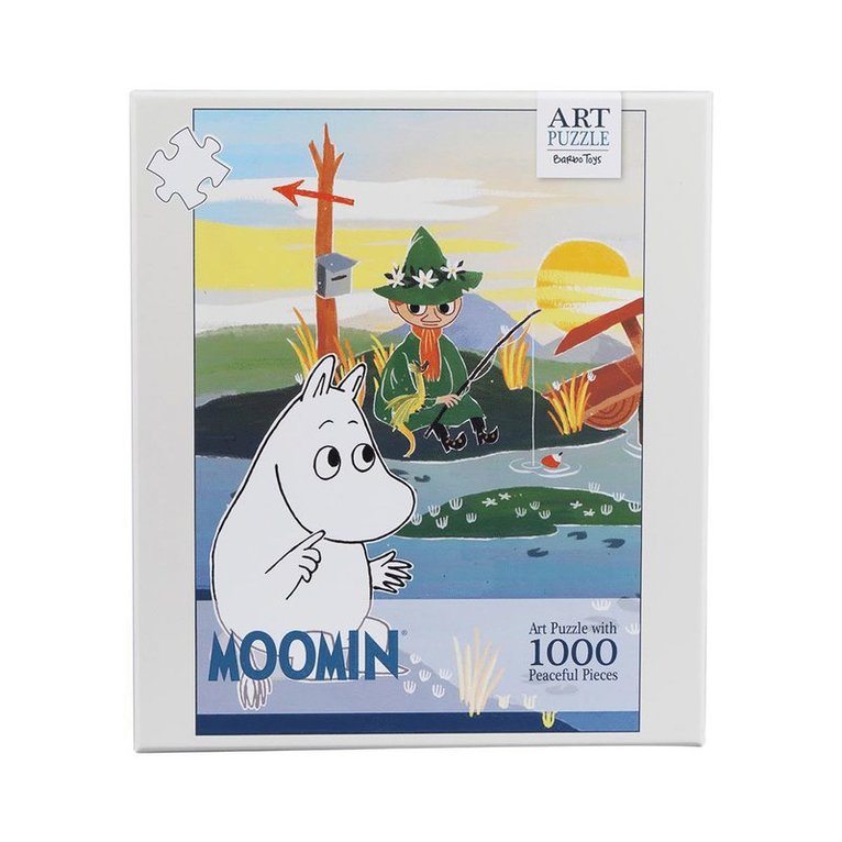 Pussel 1000 bitar Art Puzzle Moomin On Bridge, Övrigt