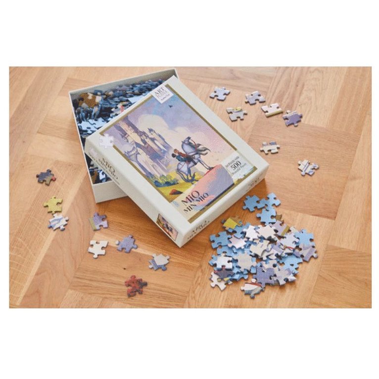 Pussel 500 bitar Art Puzzle Mio Min Mio Slottet, Övrigt