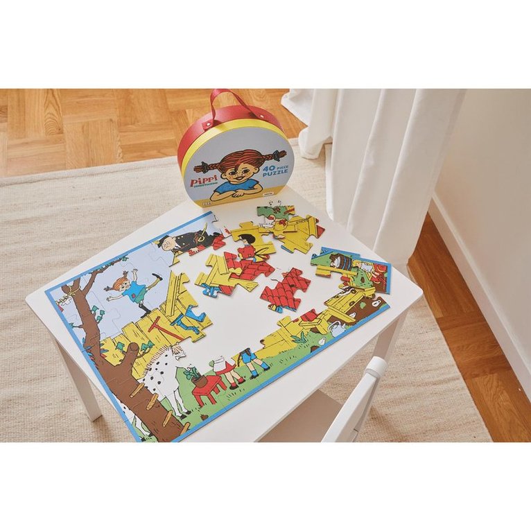 Pussel 40 bitar Pippi väska, Övrigt