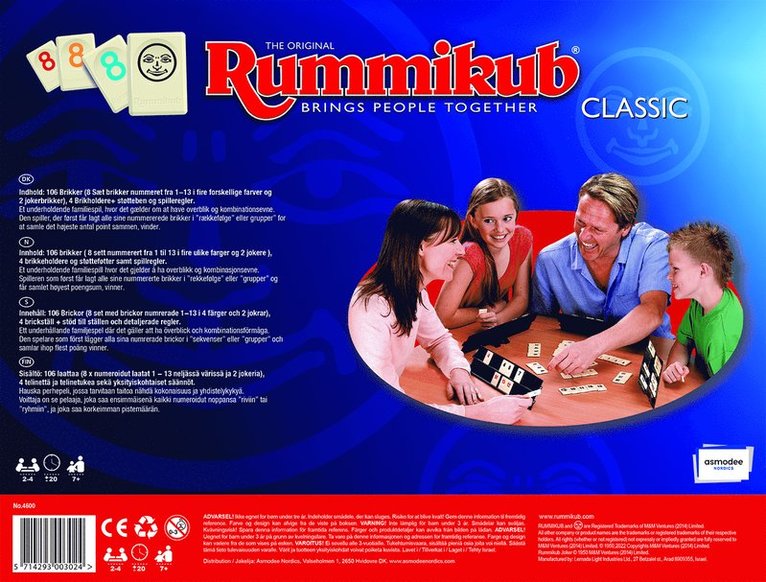 Rummikub Classic, Övrigt