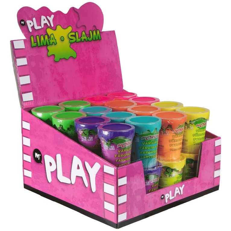 Slajm metallglänsande och doftfritt, Övrigt