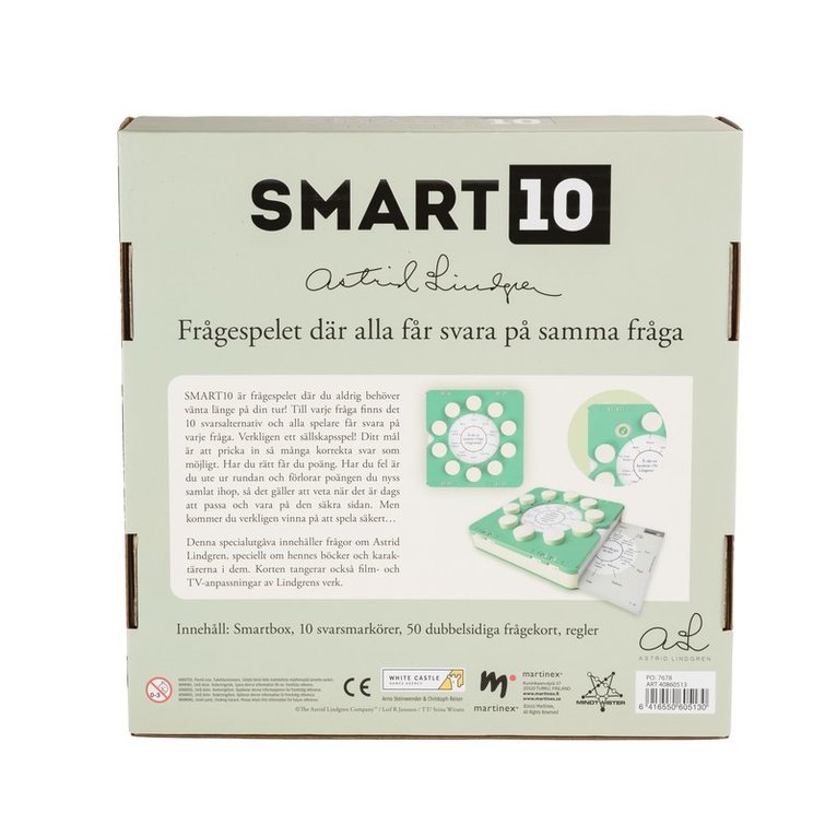 Smart10 Astrid Lindgren, Övrigt