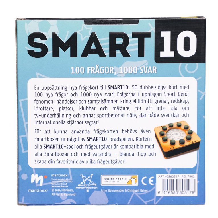 Smart10 frågekort Sport, Övrigt