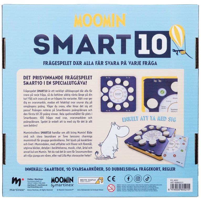 Smart10 Mumin, Övrigt