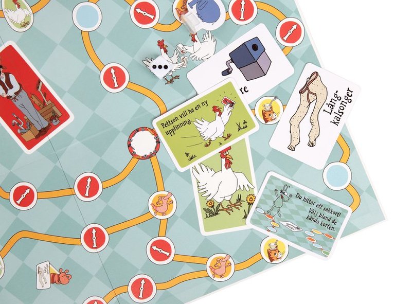 Pettson & Findus Uppfinningsspel, Övrigt