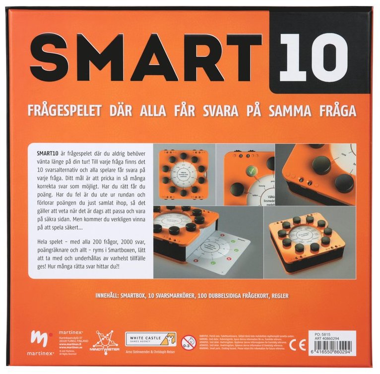 Smart10, Övrigt