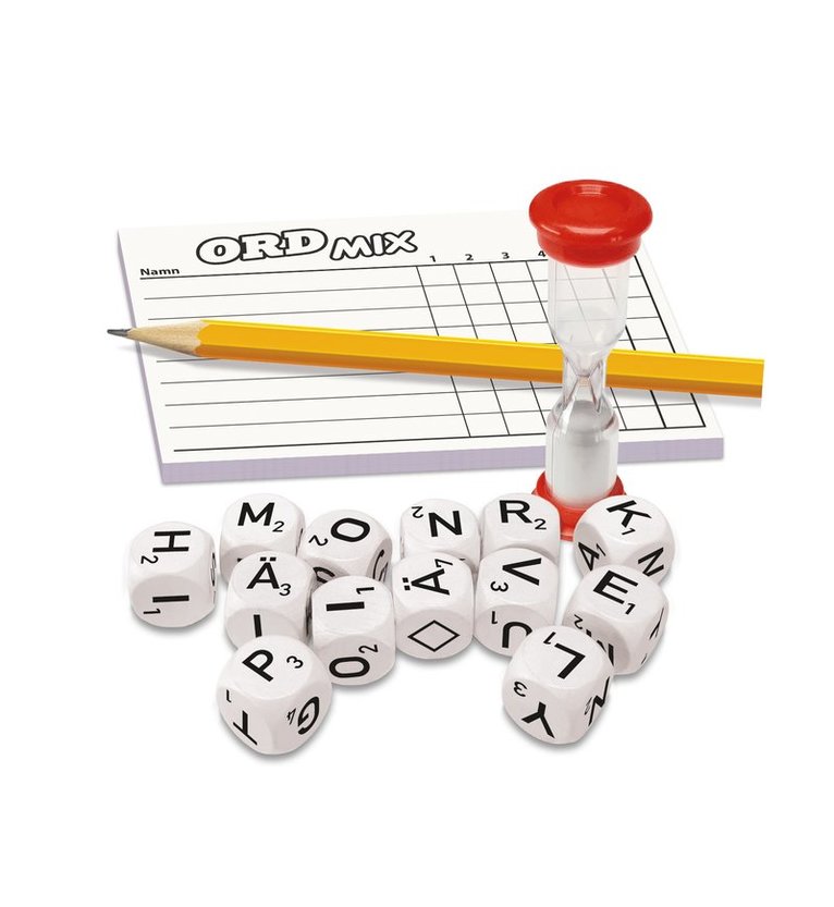 Ordmix - resespel, Övrigt