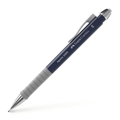 Stiftpenna 0,5 Faber-Castell Apollo m&ouml;rkbl&aring;