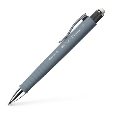 Stiftpenna 0,7 Faber-Castell Polymatic ljusgrå