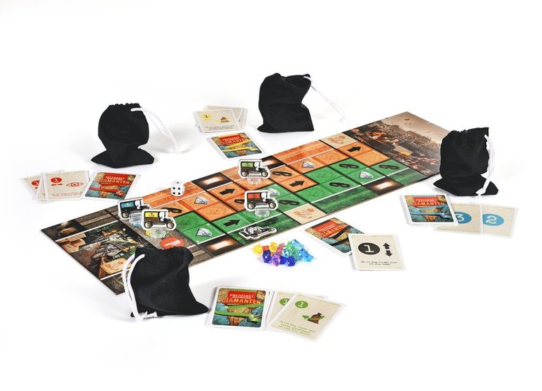 Den försvunna diamanten Postrånet, Övrigt