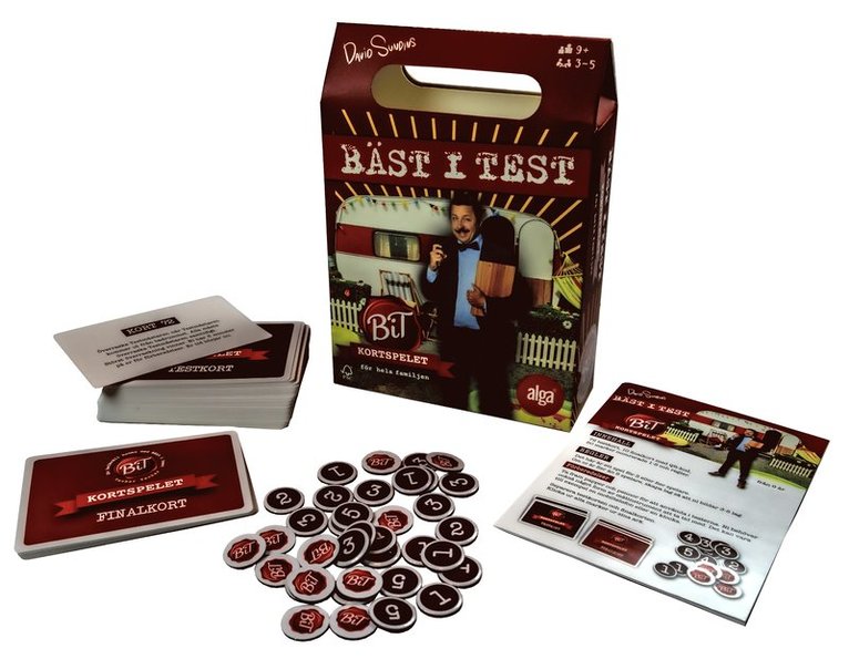 Bäst i Test - kortspelet, Övrigt