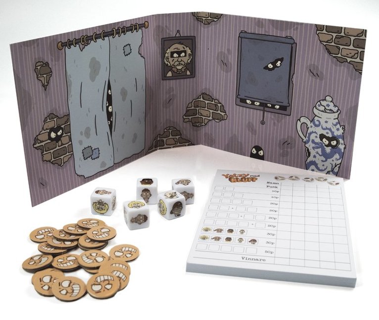 Spel Yatzy med bluff – Skurkarnas skurk, Övrigt