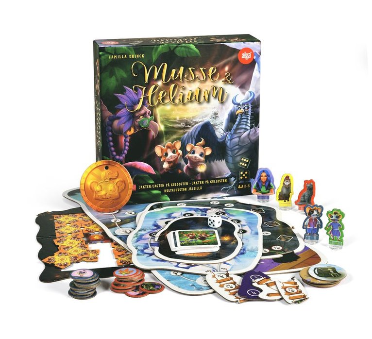 Musse & Helium : Jakten på guld / gullosten, Övrigt