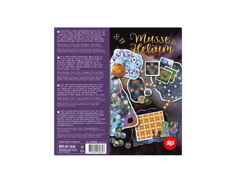 Musse & Helium : Jakten på guld / gullosten, Övrigt