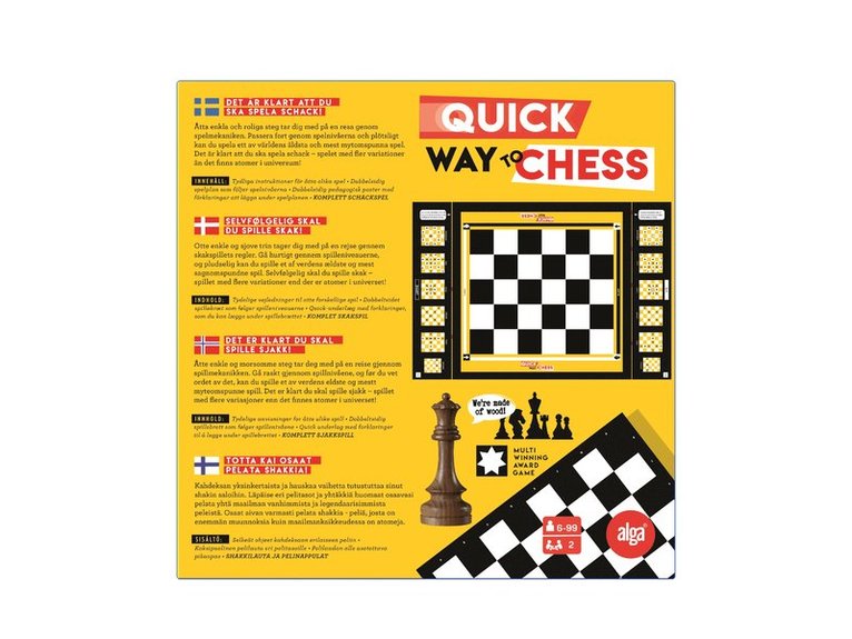 Quick way to Chess, Övrigt