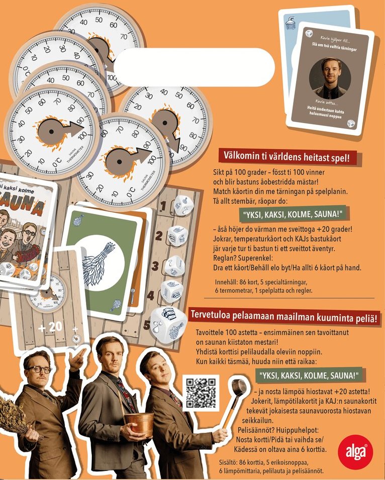 Kaj - Sauna partygame, Övrigt