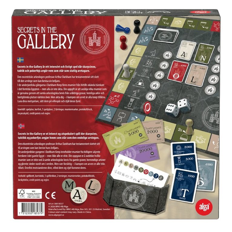 Secrets in the gallery, Övrigt