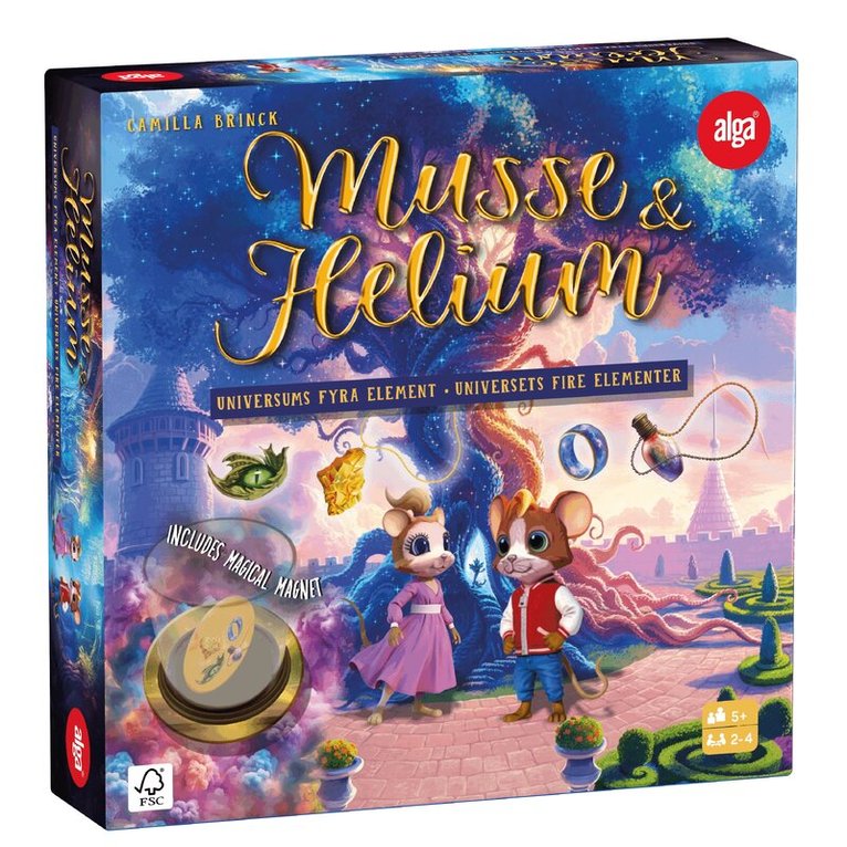 Musse & Helium Universums fyra element, Övrigt