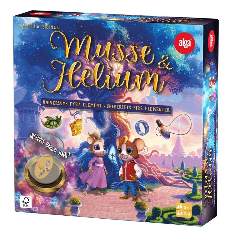 Musse & Helium Universums fyra element, Övrigt