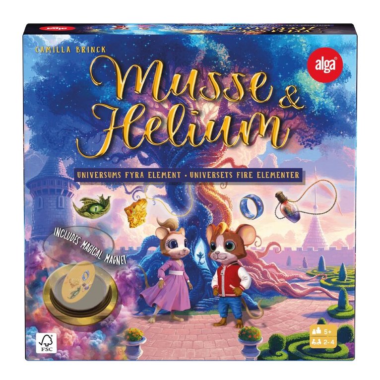 Musse & Helium Universums fyra element, Övrigt