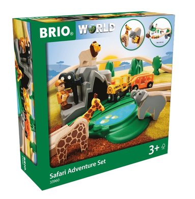 Brio tågbana safariäventyr, 26 delar av Brio