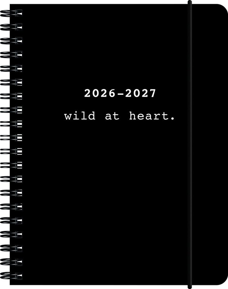 Kalender 2026-2027 A6 Black, Övrigt. Tillgänglighet: Tillfälligt slut