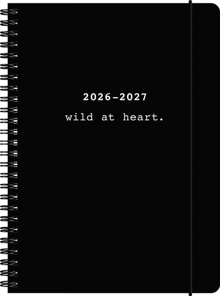 Kalender 2026-2027 A5 Black, Övrigt. Tillgänglighet: Lägg i varukorg