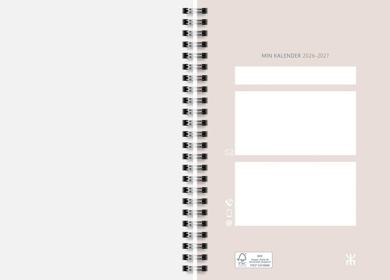 Kalender 2026-2027 A5 Misty Sunset, Övrigt