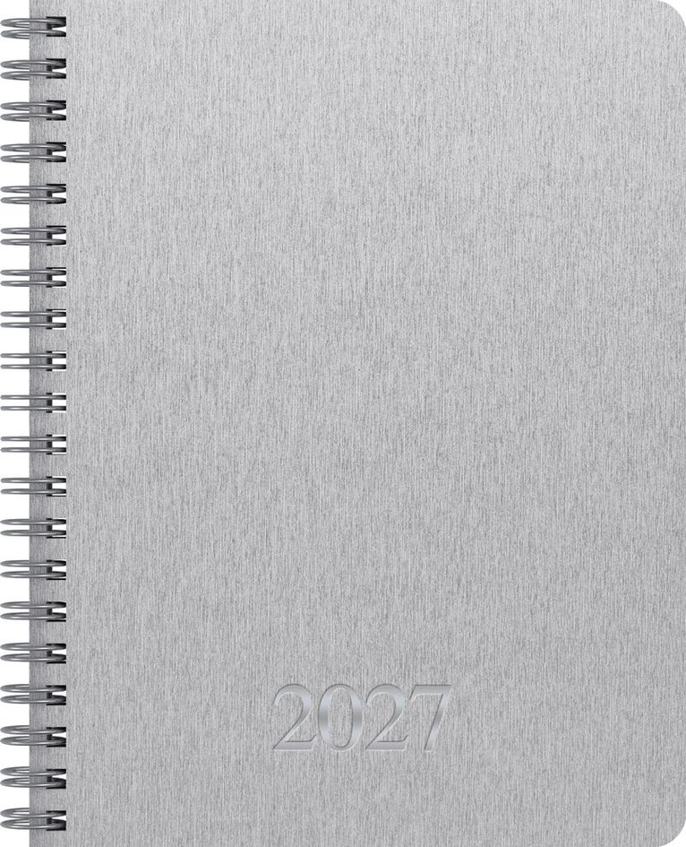 Kalender 2027 A6 Trend Silver, Övrigt. Tillgänglighet: Tillfälligt slut
