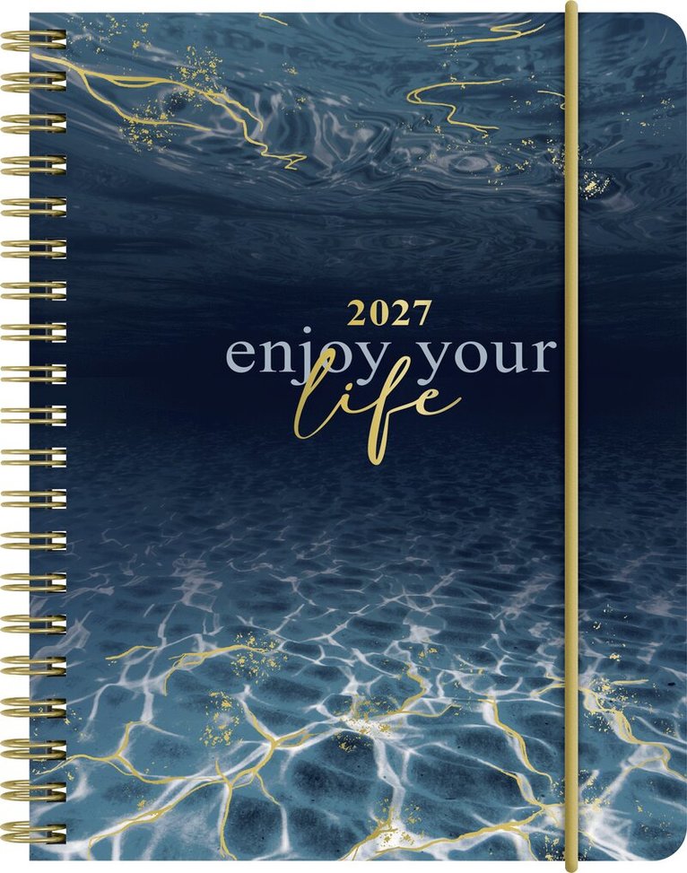 Kalender 2027 A6 Enjoy your life, Övrigt. Tillgänglighet: Tillfälligt slut