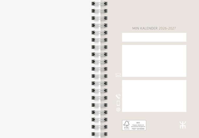 Kalender 2027 A6 Meadow, Övrigt