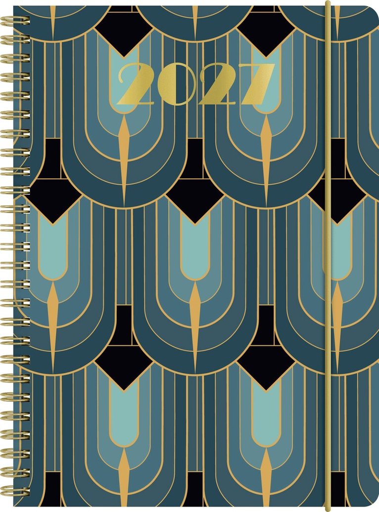 Kalender 2027 A5 Classic Deco, Övrigt. Tillgänglighet: Tillfälligt slut