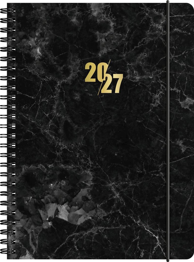 Kalender 2027 A5 Classic Svart Marmor, Övrigt. Tillgänglighet: Tillfälligt slut