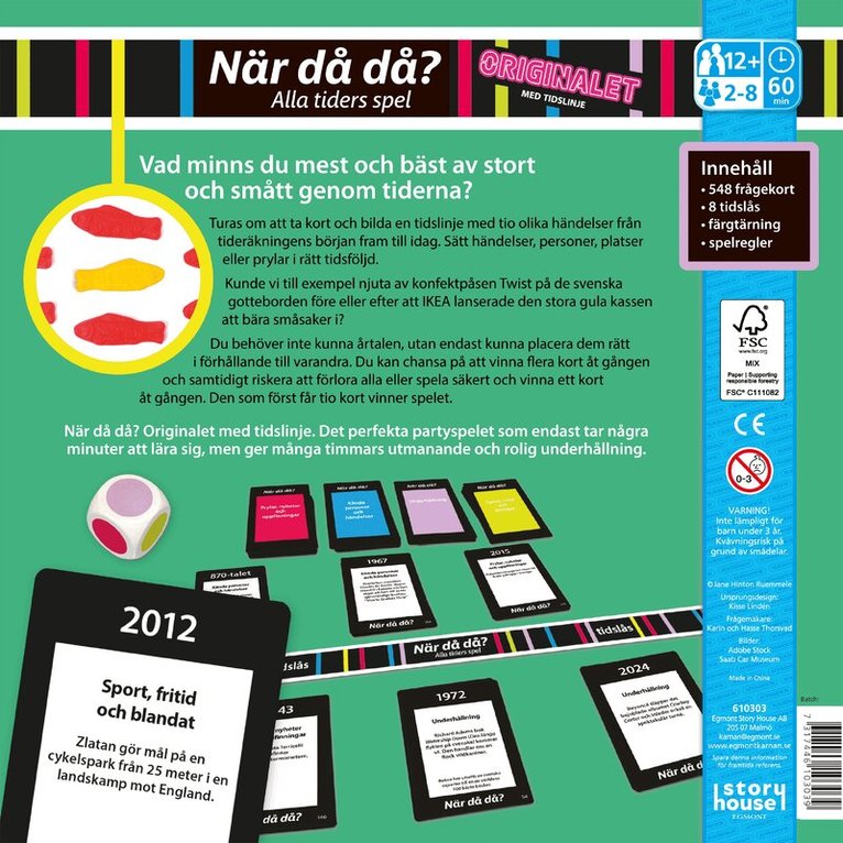 När då då? Orginalet - 2026, Övrigt