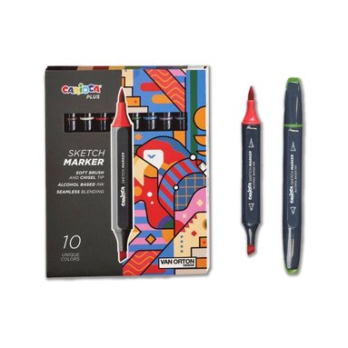 Sketch marker 10 färger, Övrigt