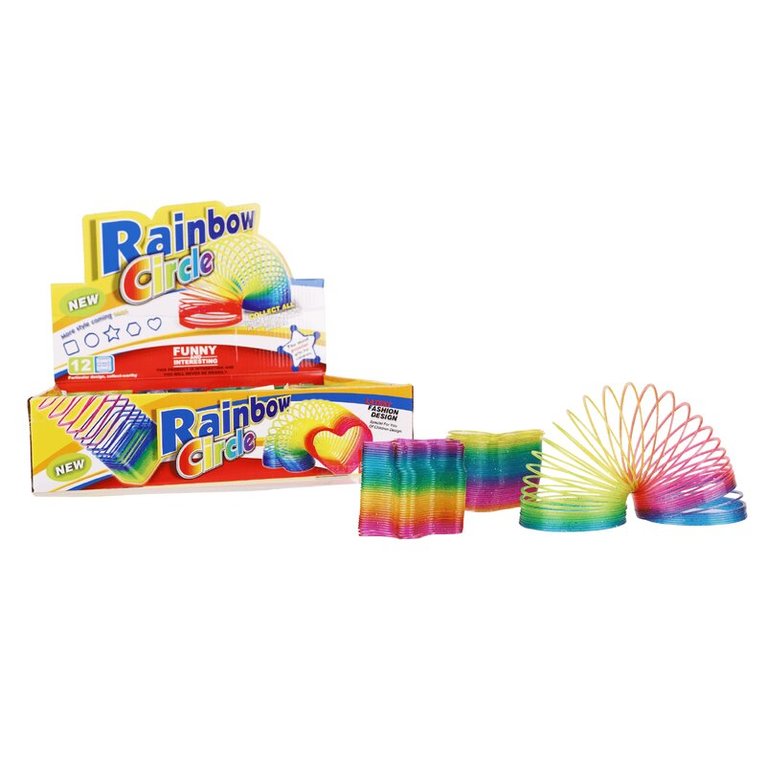 Slinky plast rainbow liten, Övrigt. Tillgänglighet: Lägg i varukorg