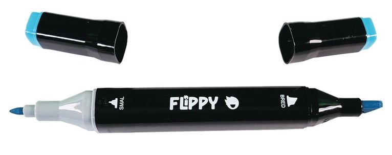 Markerpennor Flippy 48 färger, Övrigt