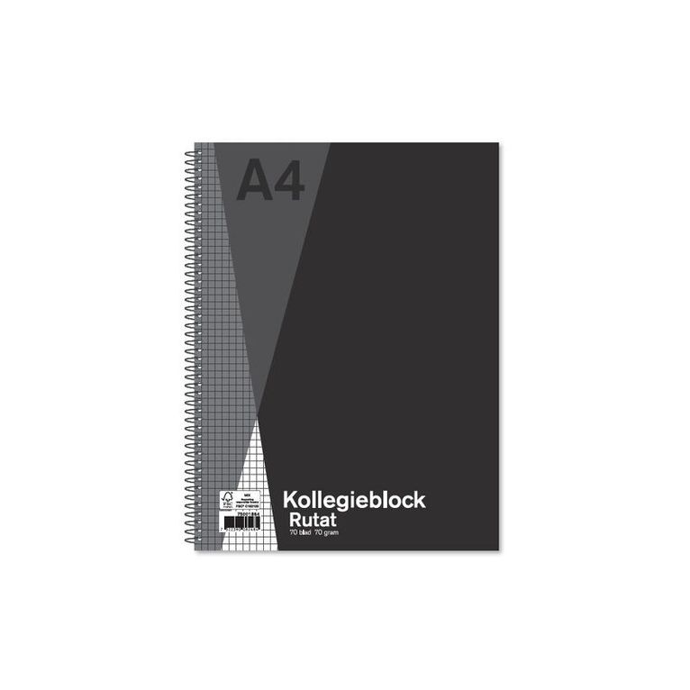 Kollegieblock A4 rutat 70g 70 blad, Övrigt