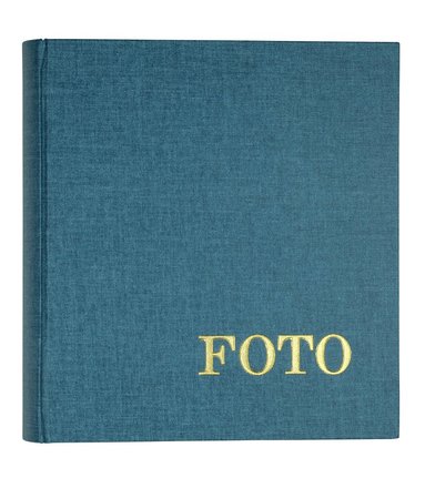 Fotoalbum 200 fickor FOTO bl&aring;gr&ouml;n