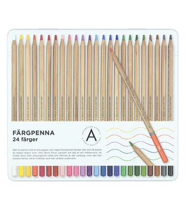 F&auml;rgpenna 24 f&auml;rger