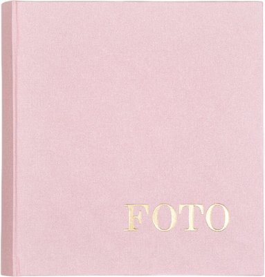 Fotoalbum 200 fickor FOTO rosa