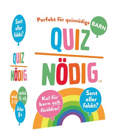 QuizNödig - Sant eller falskt Barn, Övrigt