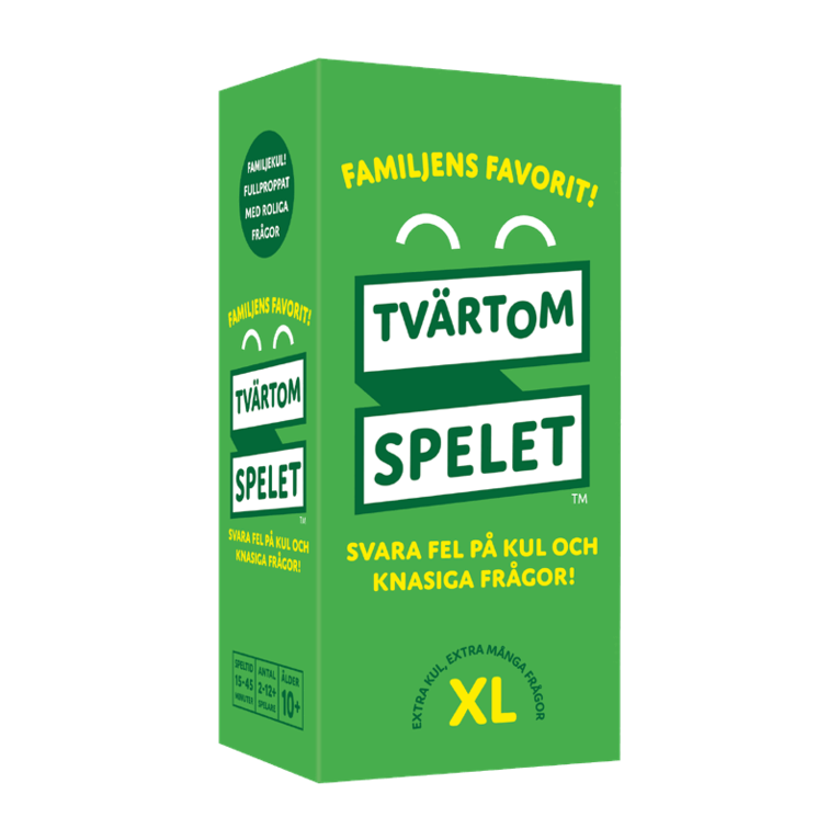 Tvärtomspelet XL, Övrigt