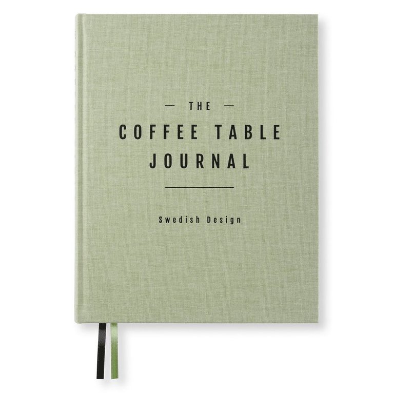 Coffe table journal - grön, Övrigt. Tillgänglighet: Lägg i varukorg