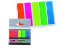 Notisflikar PET 12x45mm 5x25st 5 färger